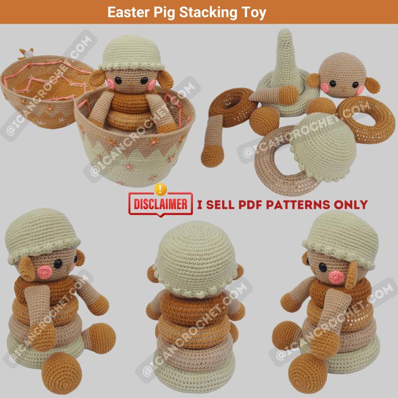 My Ultimate Crochet Stacking Toy Patterns Bundle