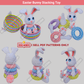 Easter bunny with egg crochet toy pattern