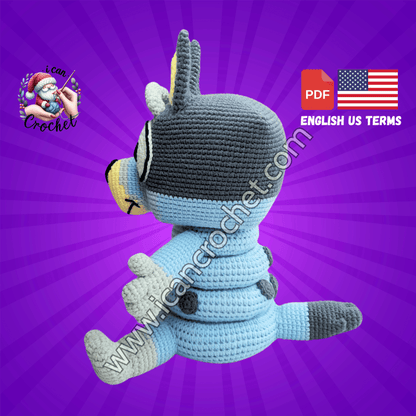 CROCHET CARTOON BUNDLE : 4 CROCHET STACKING TOY PATTERNS (READ DESCRIPTION)
