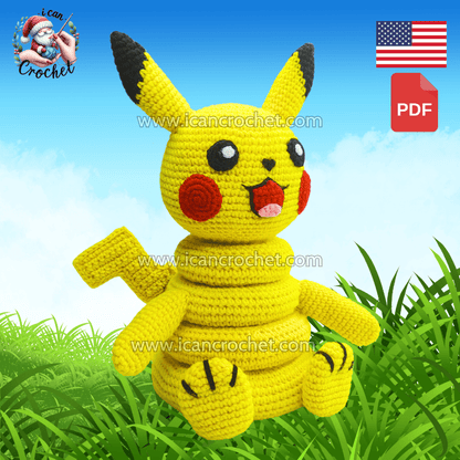 CROCHET CARTOON BUNDLE : 4 CROCHET STACKING TOY PATTERNS (READ DESCRIPTION)